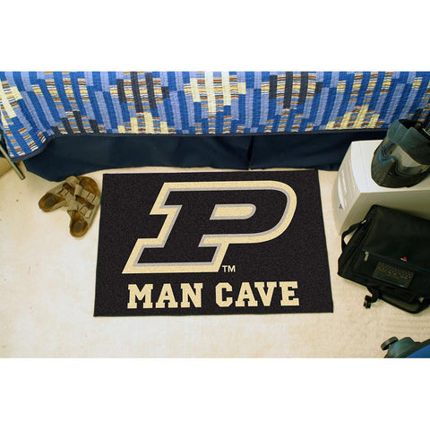 Purdue Boilermakers NCAA Man Cave Starter Floor Mat (20in x 30in)