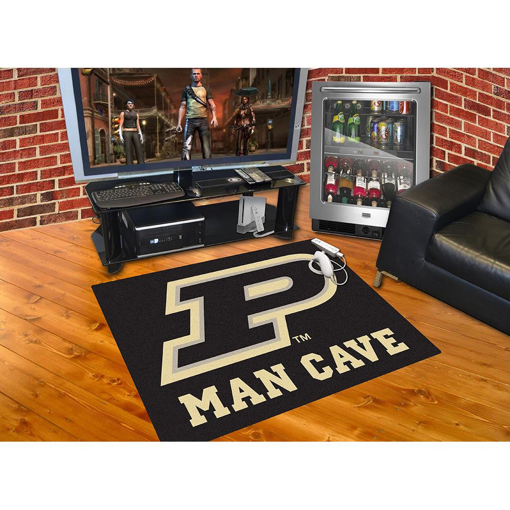 Purdue Boilermakers NCAA Man Cave All-Star Floor Mat (34in x 45in)