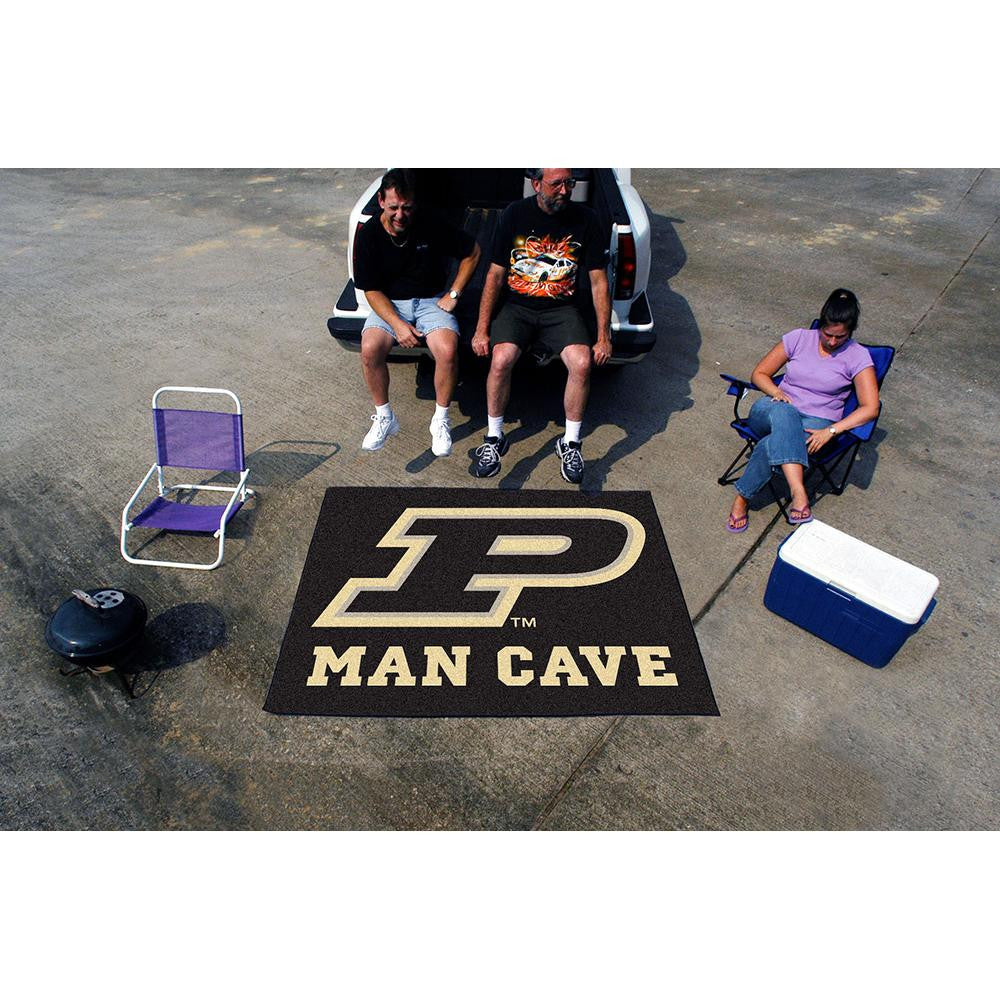 Purdue Boilermakers NCAA Man Cave Tailgater Floor Mat (60in x 72in)