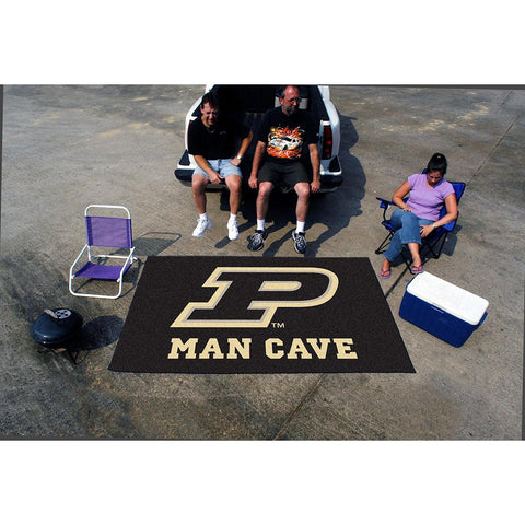 Purdue Boilermakers NCAA Man Cave Ulti-Mat Floor Mat (60in x 96in)