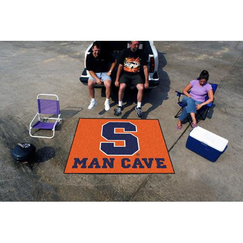 Syracuse Orangemen NCAA Man Cave Tailgater Floor Mat (60in x 72in)