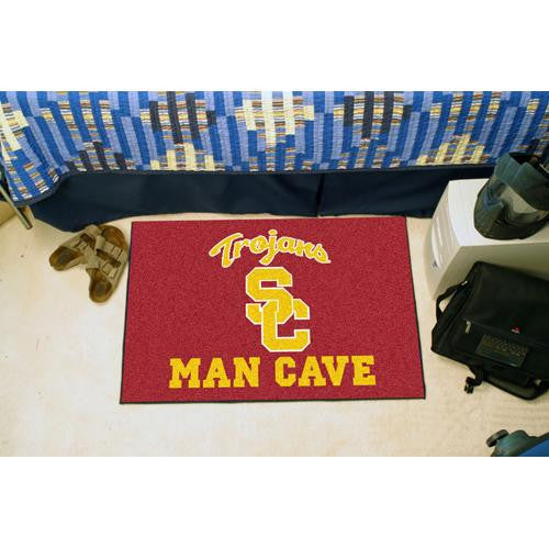 USC Trojans NCAA Man Cave Starter Floor Mat (20in x 30in)