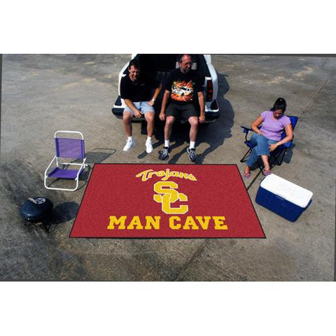 USC Trojans NCAA Man Cave Ulti-Mat Floor Mat (60in x 96in)