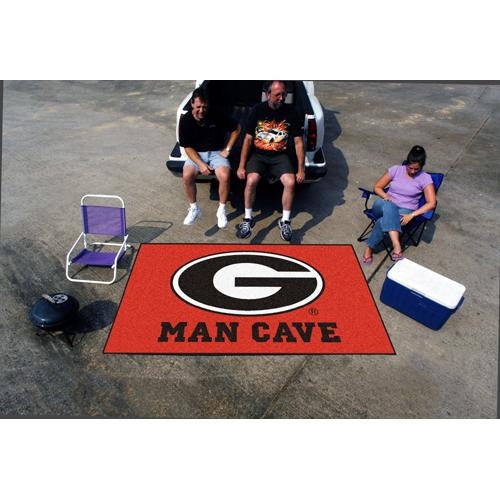 Georgia Bulldogs NCAA Man Cave Ulti-Mat Floor Mat (60in x 96in)