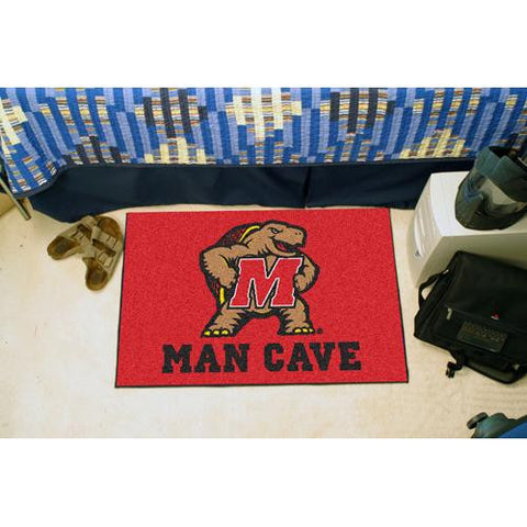 Maryland Terps NCAA Man Cave Starter Floor Mat (20in x 30in)