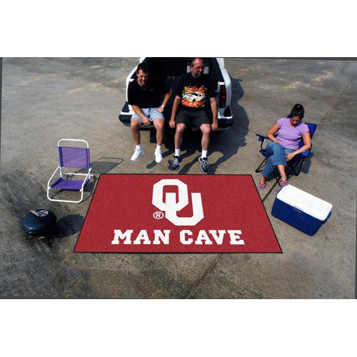 Oklahoma Sooners NCAA Man Cave Ulti-Mat Floor Mat (60in x 96in)