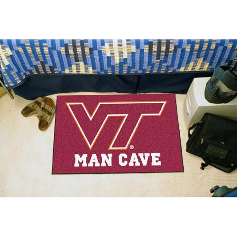 Virginia Tech Hokies NCAA Man Cave Starter Floor Mat (20in x 30in)