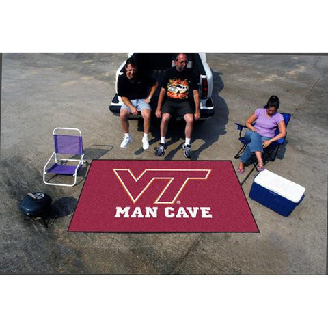 Virginia Tech Hokies NCAA Man Cave Ulti-Mat Floor Mat (60in x 96in)