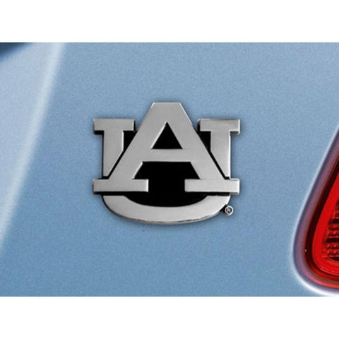 Auburn Tigers NCAA Chrome Car Emblem (2.3in x 3.7in)