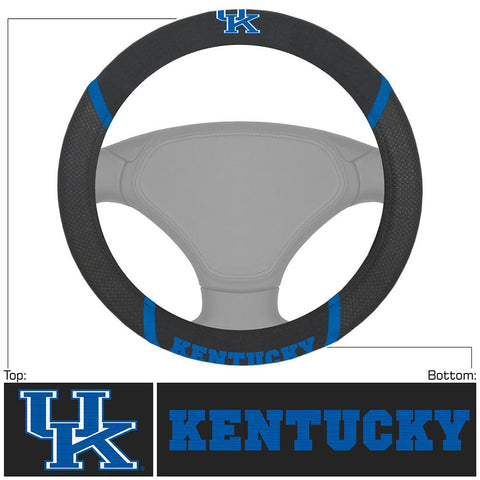 Kentucky Wildcats NCAA Polyester Steering Wheel Cover