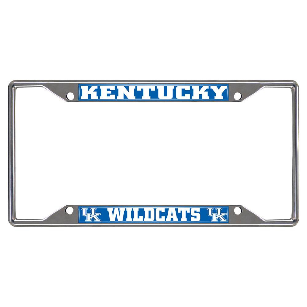 Kentucky Wildcats NCAA Chrome License Plate Frame