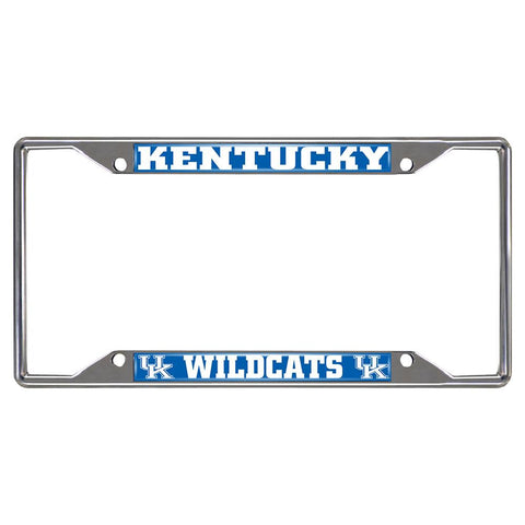 Kentucky Wildcats NCAA Chrome License Plate Frame