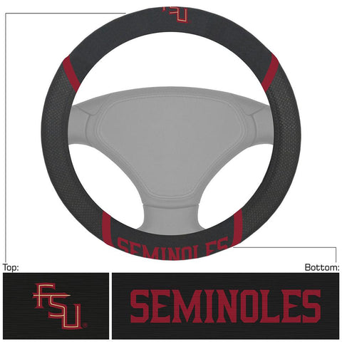 Florida State Seminoles NCAA Polyester Steering Wheel Cover