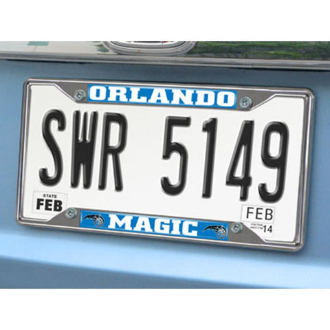 Orlando Magic NBA Chrome License Plate Frame