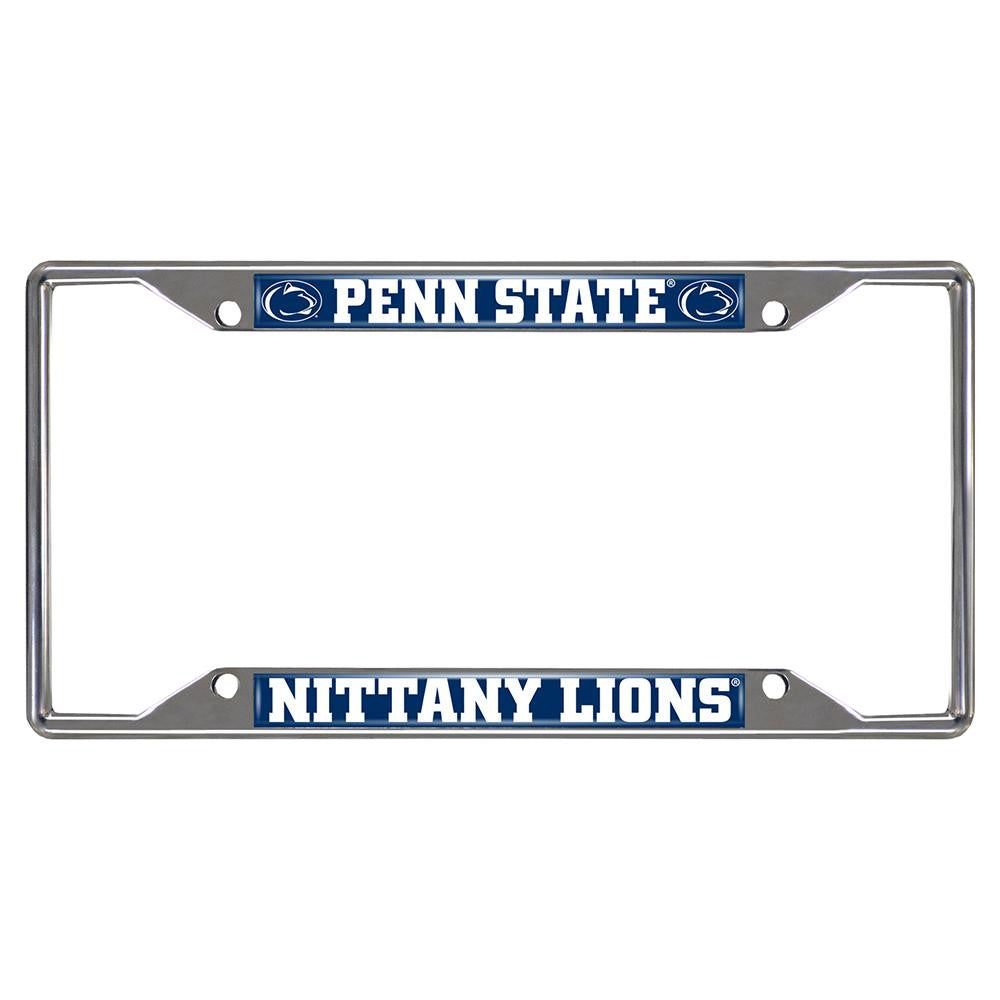 Penn State Nittany Lions NCAA Chrome License Plate Frame