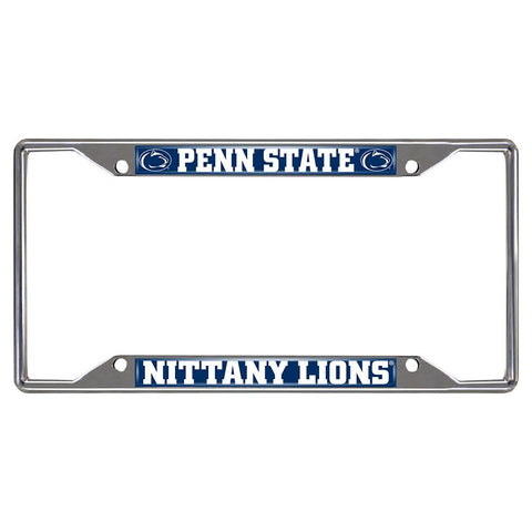 Penn State Nittany Lions NCAA Chrome License Plate Frame