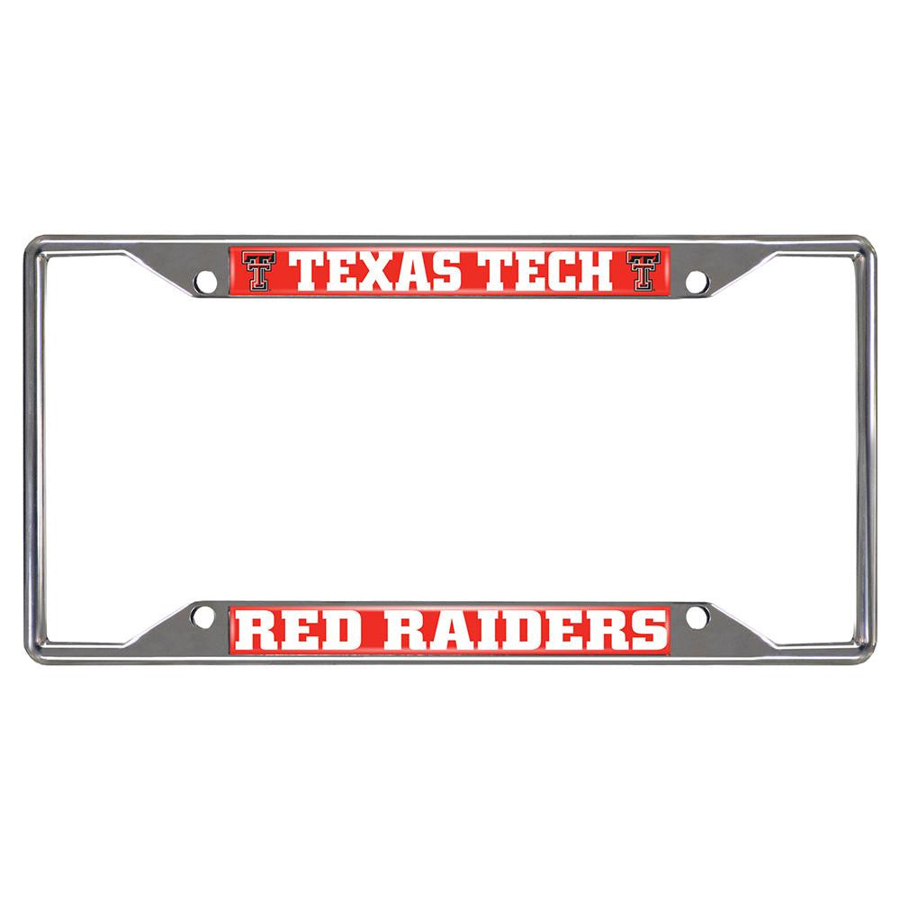 Texas Tech Red Raiders NCAA Chrome License Plate Frame