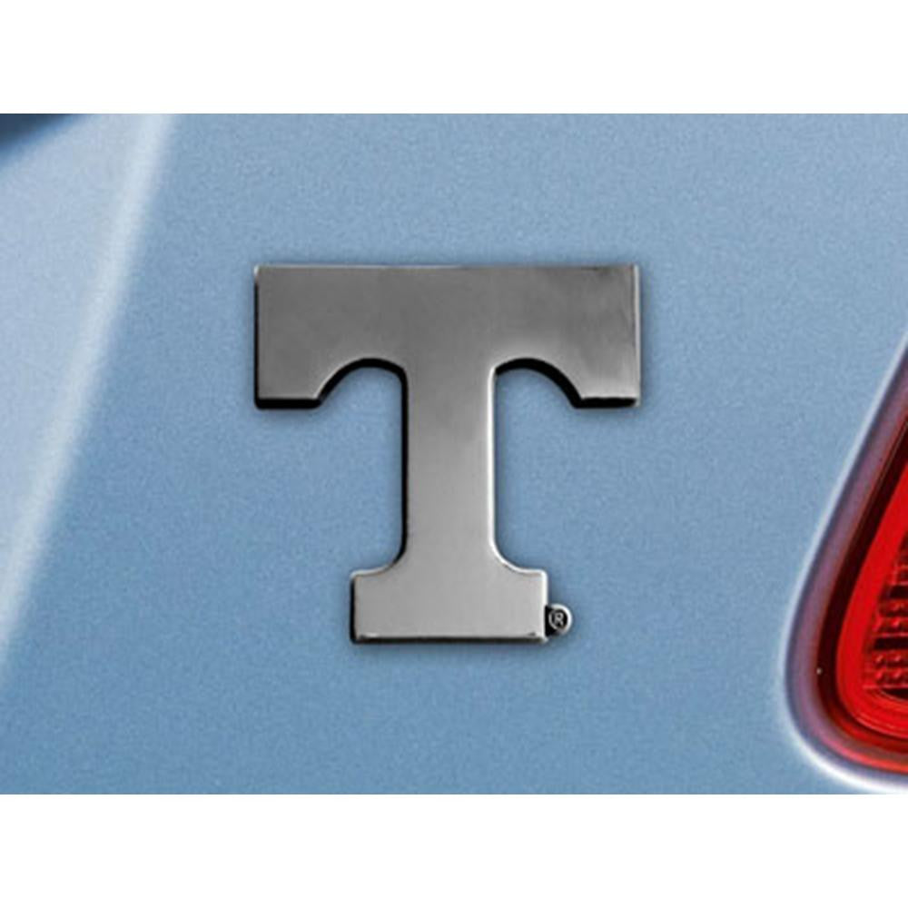 Tennessee Volunteers NCAA Chrome Car Emblem (2.3in x 3.7in)