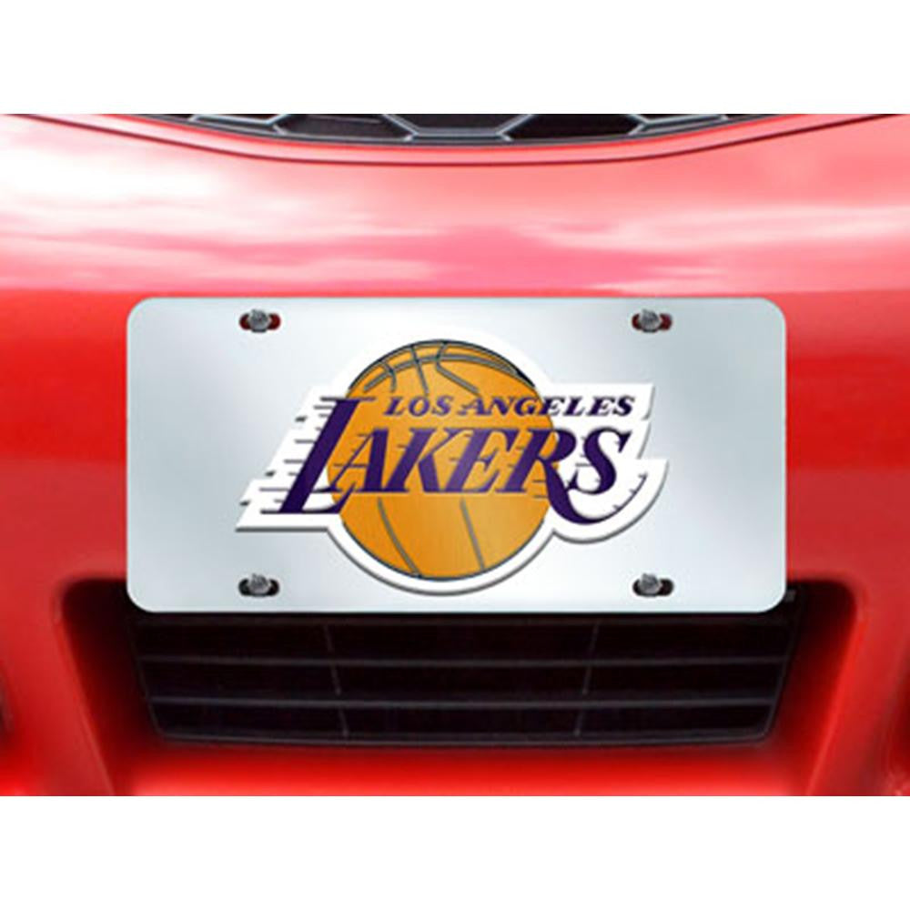 Los Angeles Lakers NBA License Plate Inlaid