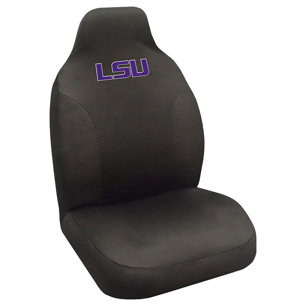 LSU Tigers NCAA Polyester Embroidered Seat Cover