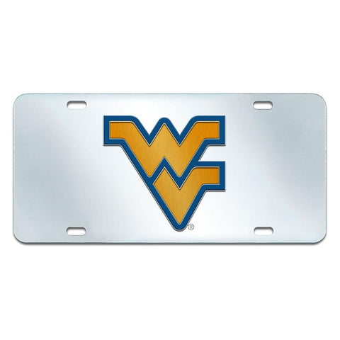 West Virginia Mountaineers NCAA License Plate-Inlaid