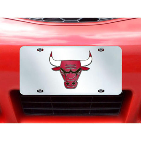 Chicago Bulls NBA License Plate Inlaid