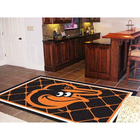 Baltimore Orioles MLB Floor Rug (5x8')