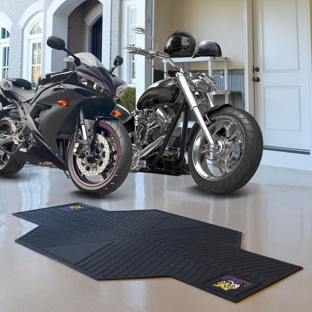 LSU Tigers NCAA Motorcycle Mat (82.5in L x 42in W)