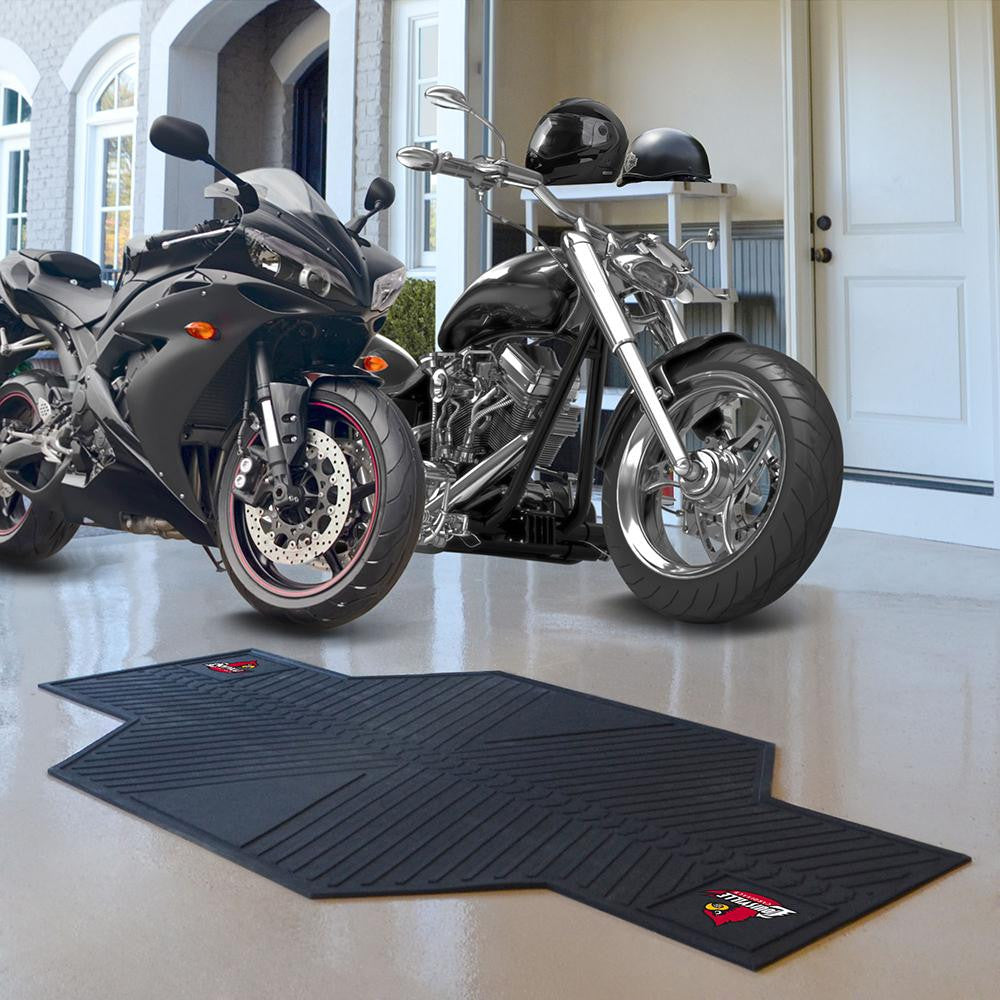 Louisville Cardinals NCAA Motorcycle Mat (82.5in L x 42in W)