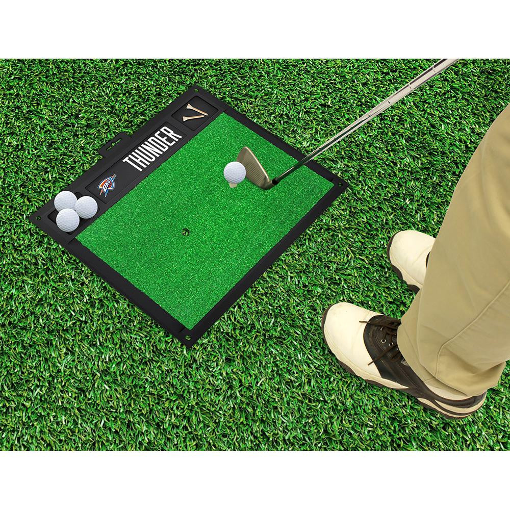 Oklahoma City Thunder NBA Golf Hitting Mat (20in L x 17in W)