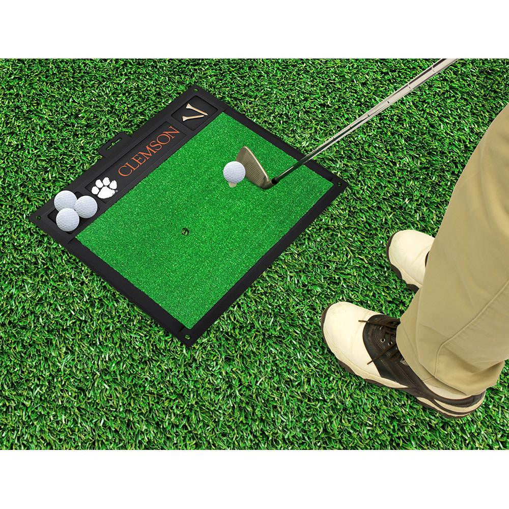 Clemson Tigers NCAA Golf Hitting Mat (20in L x 17in W)