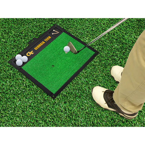 Georgia Tech Yellowjackets NCAA Golf Hitting Mat (20in L x 17in W)