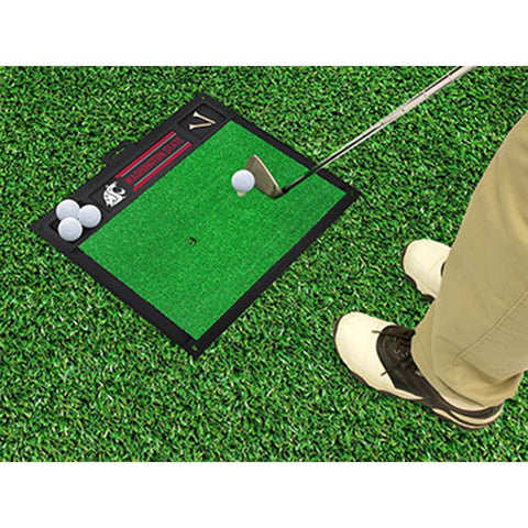 Washington State Cougars NCAA Golf Hitting Mat (20in L x 17in W)