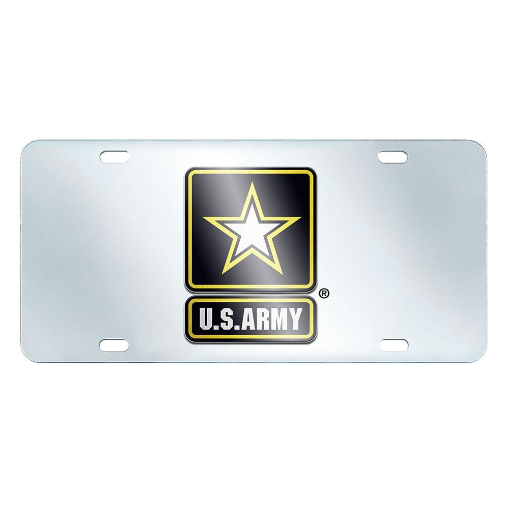 US Army Armed Forces License Plate-Inlaid