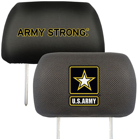 US Army Armed Forces Polyester Head Rest Cover (2 Pack)