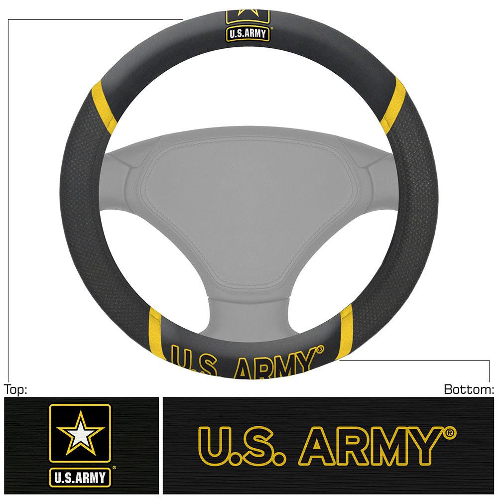 US Army Armed Forces Polyester Steering Wheel Cover