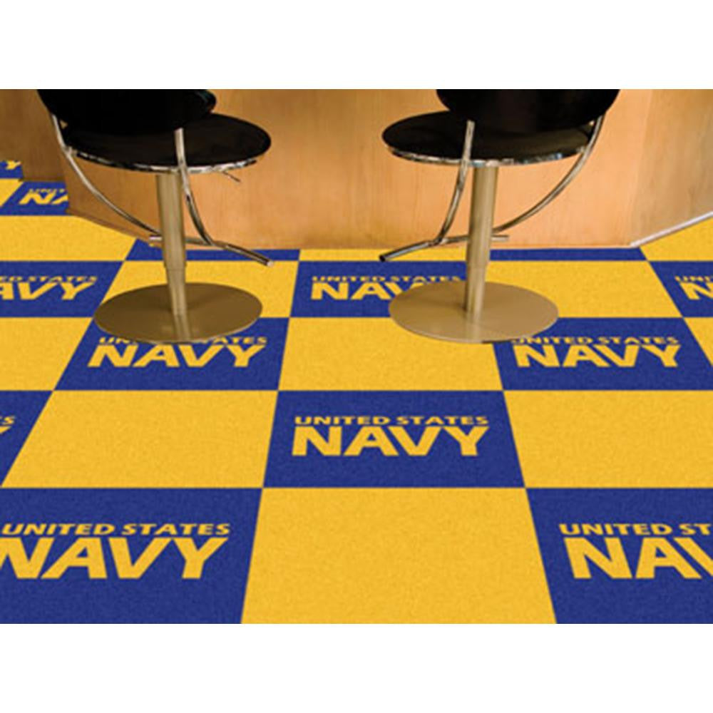 US Navy Armed Forces Team Logo Carpet Tiles