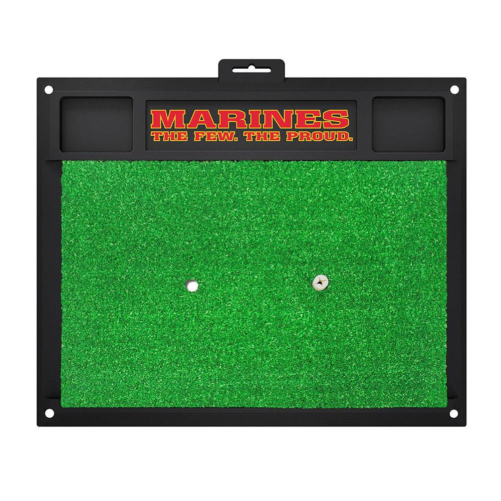 US Marines Armed Forces Golf Hitting Mat (20in L x 17in W)