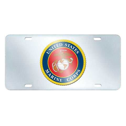 US Marines Armed Forces License Plate-Inlaid