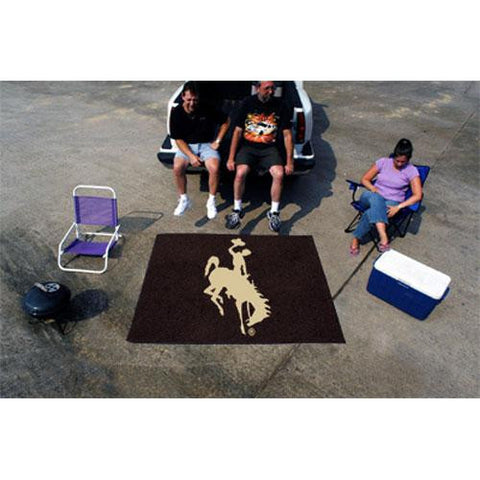 Wyoming Cowboys NCAA Tailgater Floor Mat (5'x6')