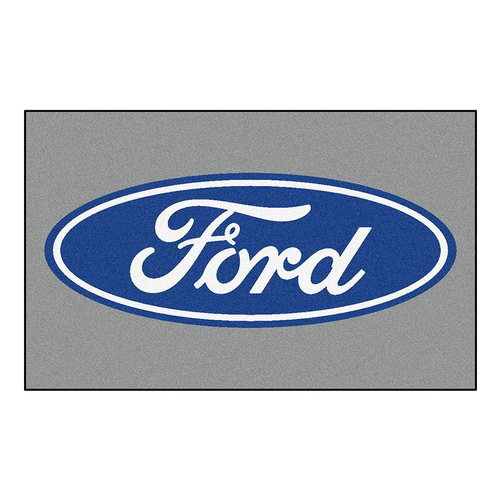 Ford Ford Oval  4x6 Rug (46x72)