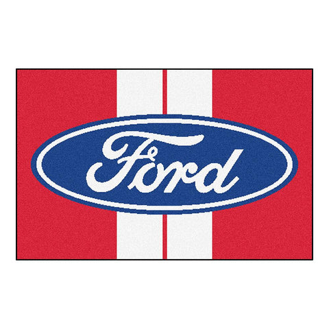 Ford Ford Oval with Stripes  Starter Floor Mat (20x30)