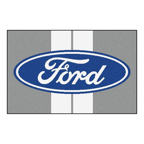 Ford Ford Oval with Stripes  Starter Floor Mat (20x30)