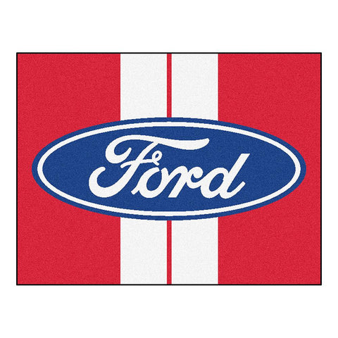 Ford Ford Oval with Stripes  All-Star Mat (34x45)