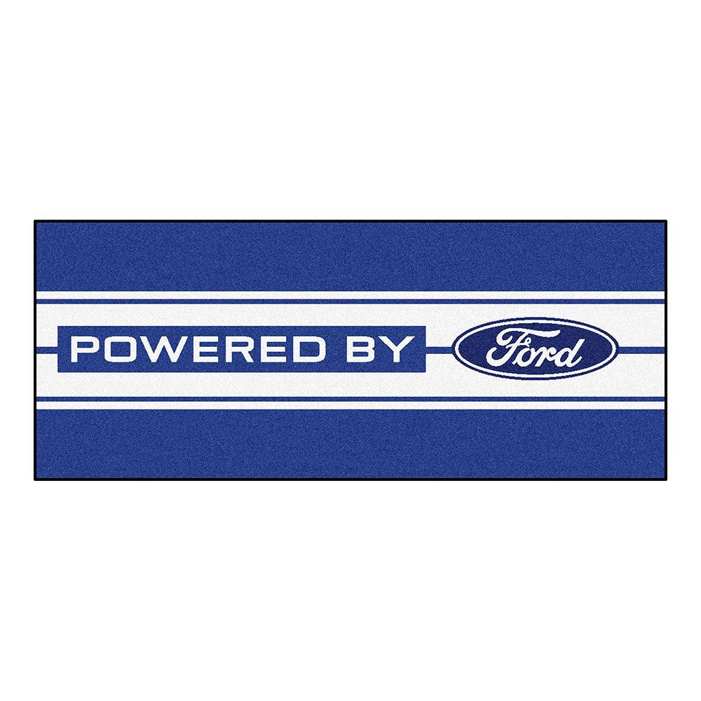 Ford Ford Oval with Stripes  Floor Runner (29.5x72)