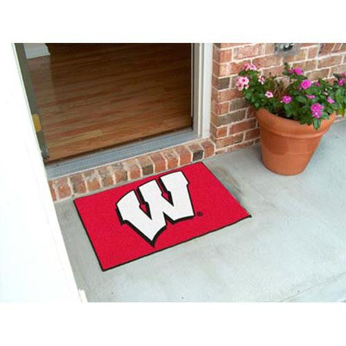 Wisconsin Badgers NCAA Starter Floor Mat (20x30) W Logo