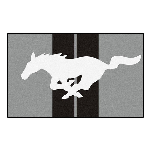 Ford Mustang Horse  4x6 Rug (46x72)