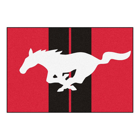 Ford Mustang Horse  5x8 Rug (60x92)