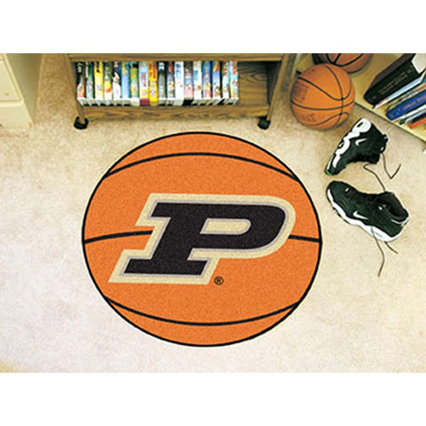 Purdue Boilermakers NCAA Basketball Round Floor Mat (29)