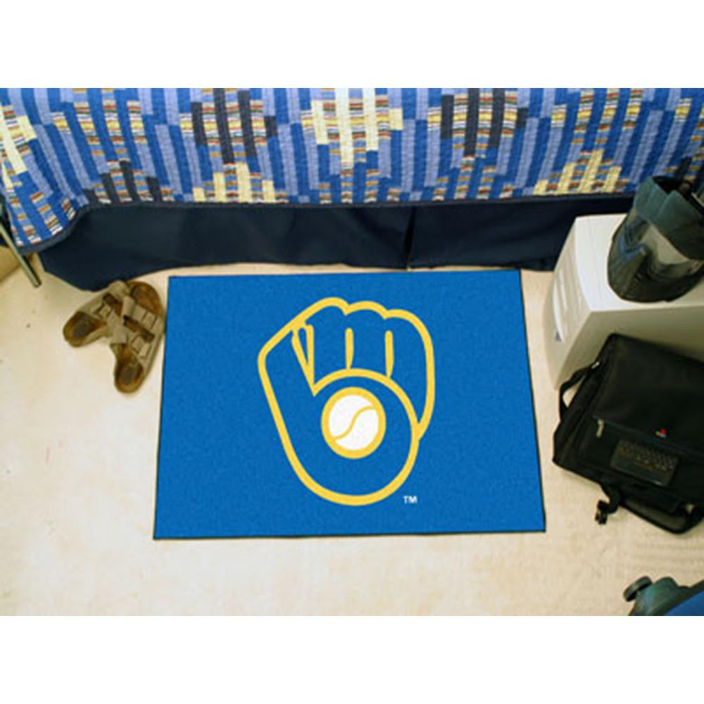 Milwaukee Brewers MLB Starter Floor Mat (20x30)